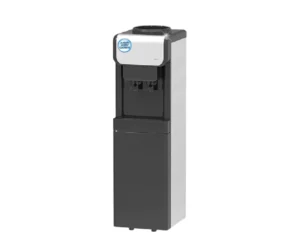 Eclipse Black & Silver Cold & Ambient Floor Standing Water Dispenser 1