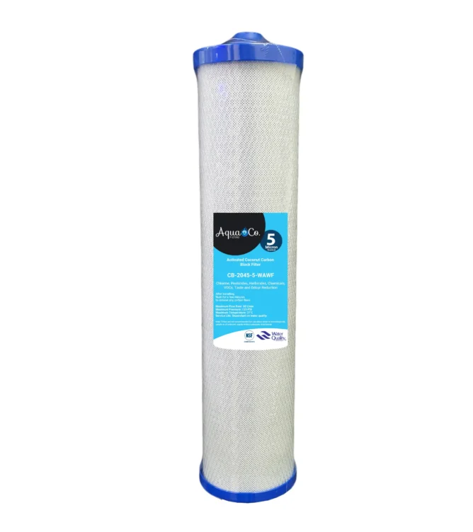 Aquaco Carbon 20 Inch 5 Micron Filter [cb 2045 5 Wawf] (1)