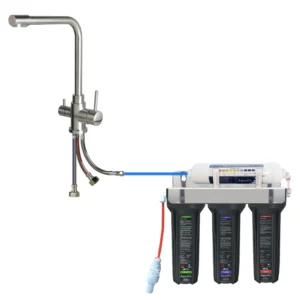 Aquaco Triple Undersink Sed Fl Ara+alkaliser [sys Us925sfa+alk]+[3w Ln Ss] (1)